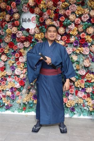 男性着物