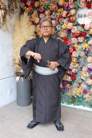 男性着物