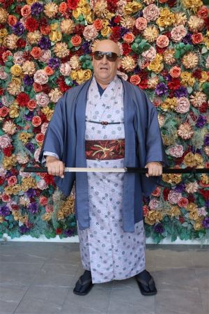 男性着物