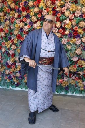 男性着物