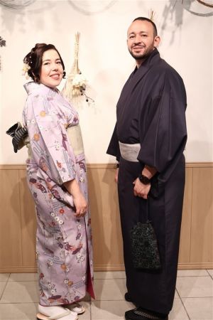 男性着物