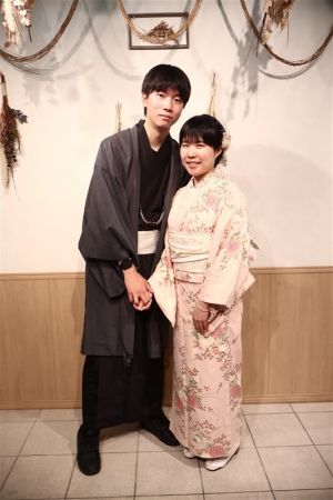 男性着物