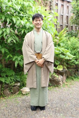 男性着物