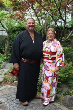 男性着物