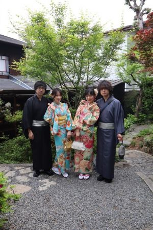 男性着物