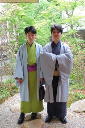 男性着物