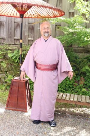 男性着物
