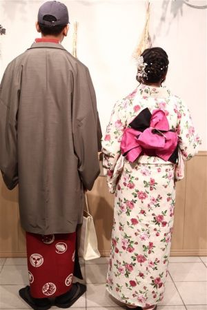 男性着物