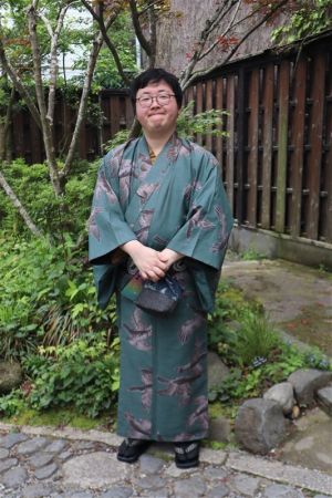 男性着物