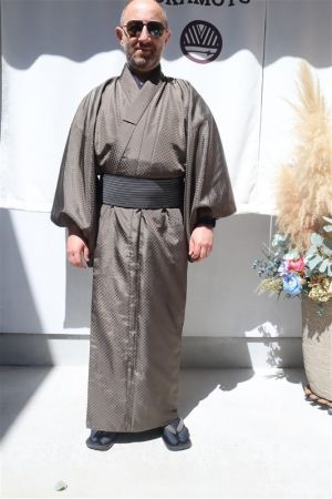 男性着物