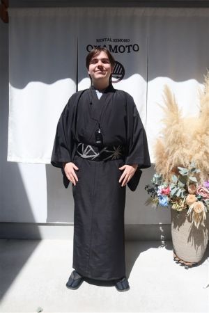 男性着物