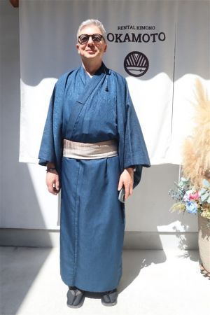 男性着物