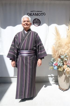 男性着物