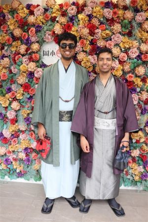 男性着物