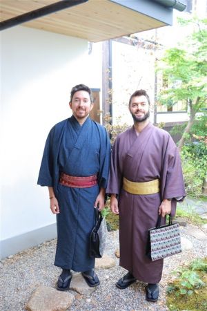 男性着物