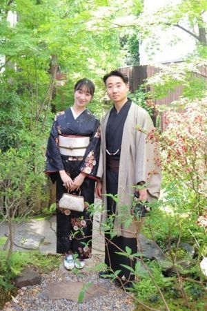 男性着物