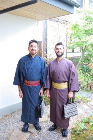 男性着物