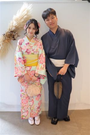 男性着物