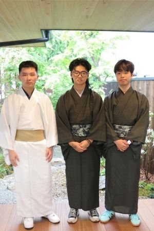 男性着物