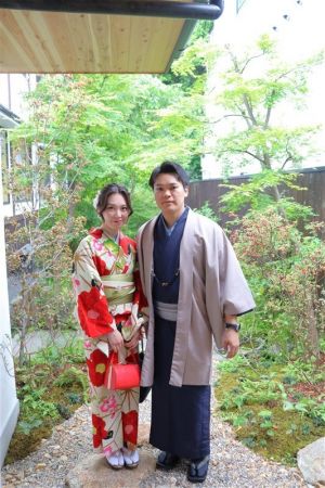 男性着物