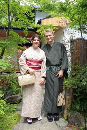 男性着物