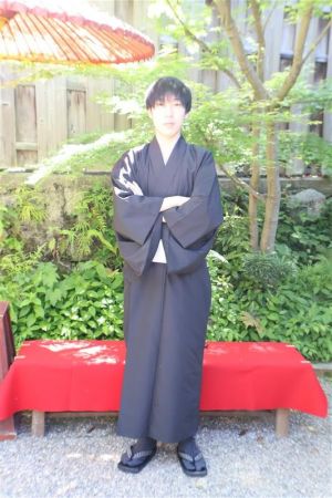 男性着物