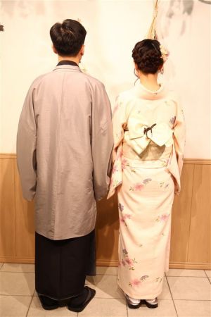 男性着物