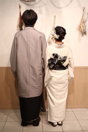 男性着物