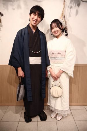 男性着物
