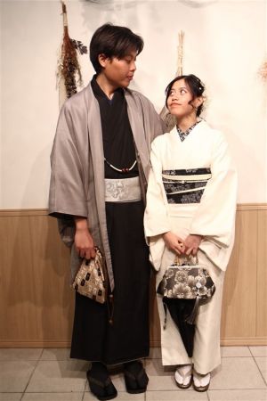 男性着物