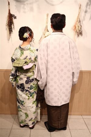 男性着物