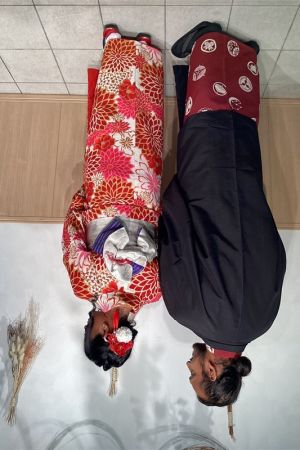 男性着物