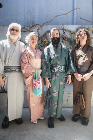 男性着物