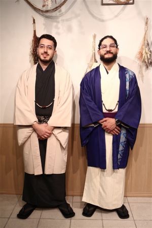 男性着物