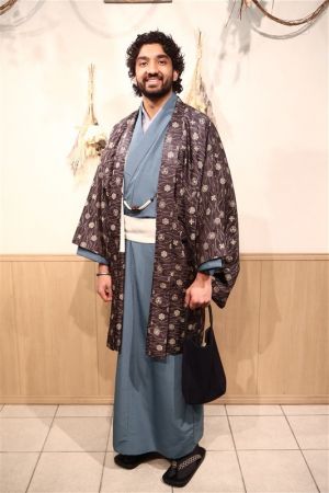 男性着物