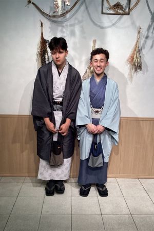 男性着物