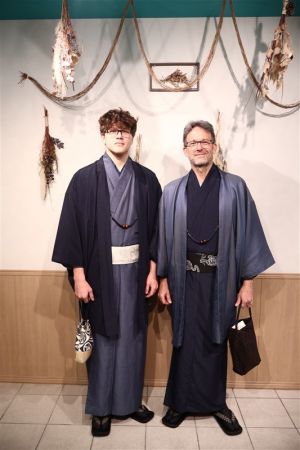 男性着物