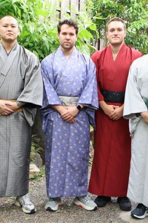 男性着物