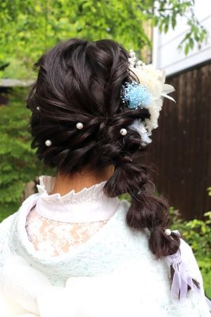 フリーチョイスヘアセット