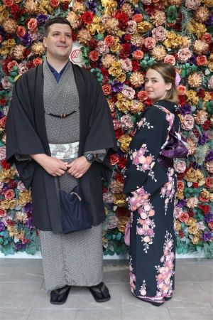 男性着物