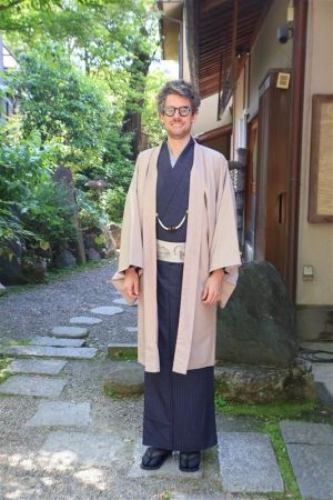 男性着物