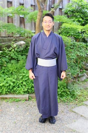 男性着物