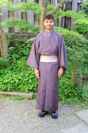 男性着物