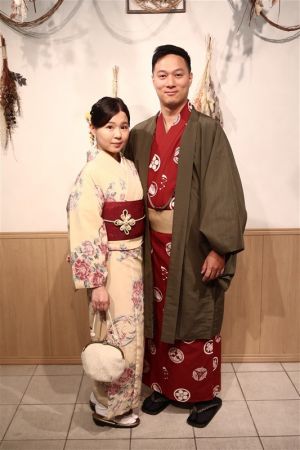 男性着物