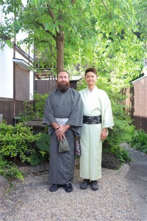 男性着物
