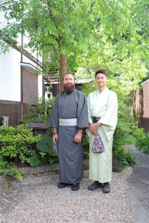 男性着物