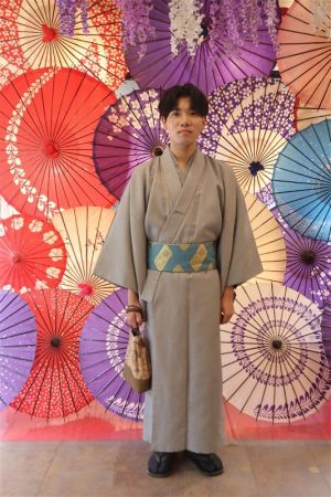 男性着物