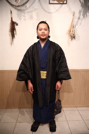 男性着物