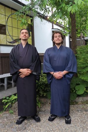 男性着物
