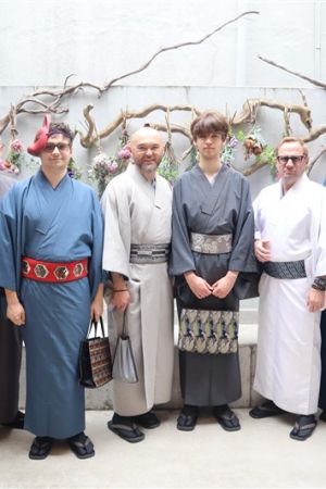 男性着物
